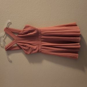 Lulus Small Pink Halter Dressm